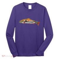 Nature Wilderness Fishing Fan Long Sleeve Shirt thumb 0