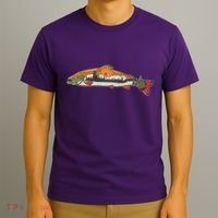 Nature Wilderness Fishing Fan T-Shirt thumb 3
