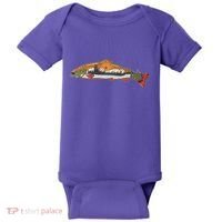 Nature Wilderness Fishing Fan Baby Bodysuit thumb 0
