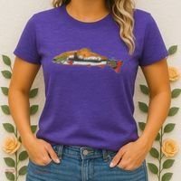 Nature Wilderness Fishing Fan Women's T-Shirt thumb 2