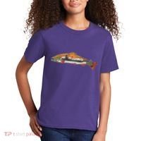 Nature Wilderness Fishing Fan Kids T-Shirt thumb 2