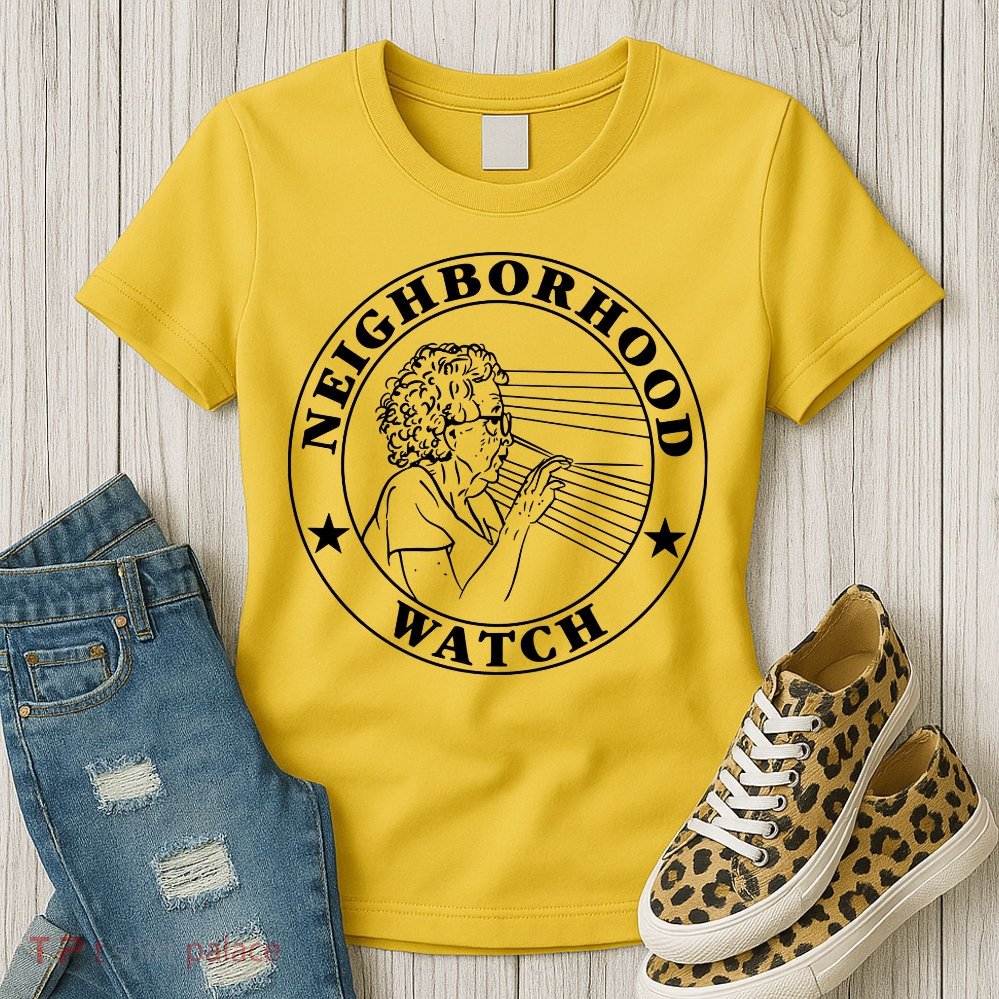 Neighborhood Watch Funny Women's T-Shirt
