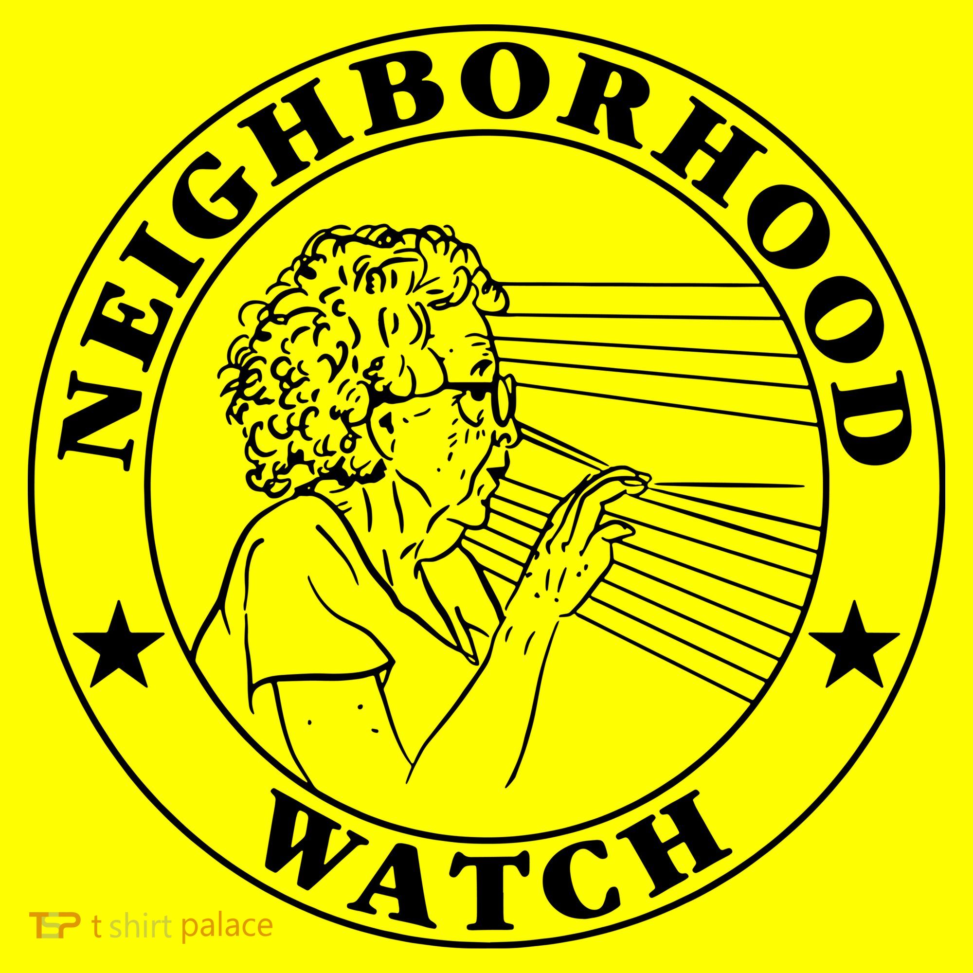 Neighborhood Watch Funny Kids Long Sleeve Shirt