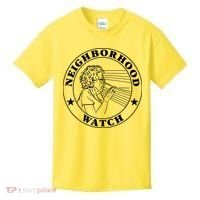 Neighborhood Watch Funny Kids T-Shirt thumb 0