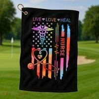Nurse Week Gift Nurse, Nurse Gift Appreciation Nurse Golf Towel thumb 1