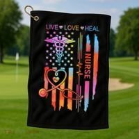 Nurse Week Gift Nurse, Nurse Gift Appreciation Nurse Golf Towel thumb 1