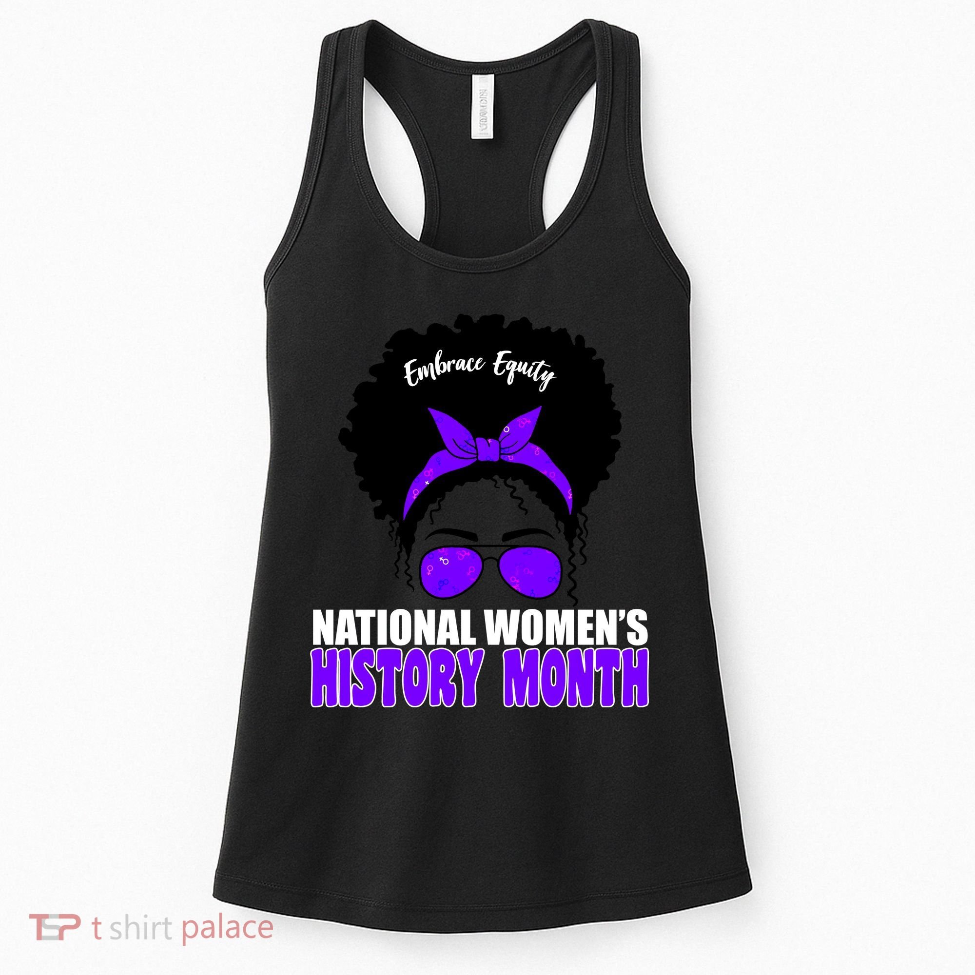 National Women's History Month Equity For Women Women's Tank Top