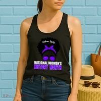 National Women's History Month Equity For Women Women's Tank Top thumb 2