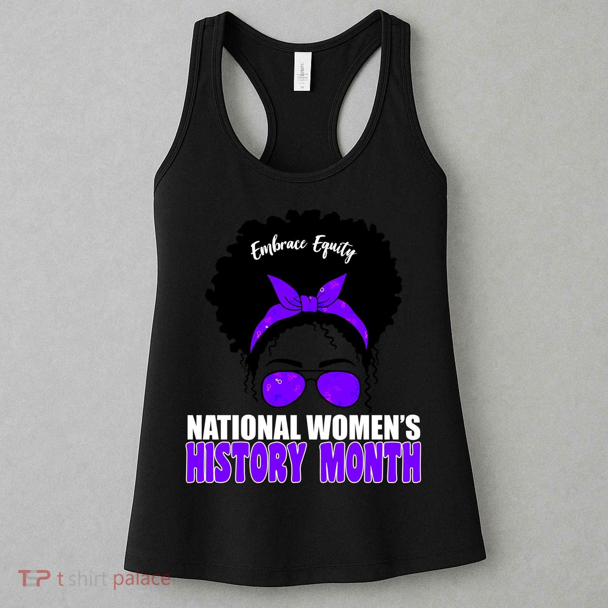 National Women's History Month Equity For Women Women's Tank Top
