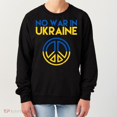 No War In Ukraine Peace Women's Sweatshirt