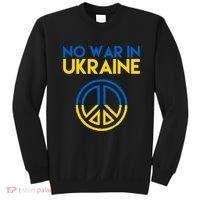No War In Ukraine Peace Sweatshirt thumb 0