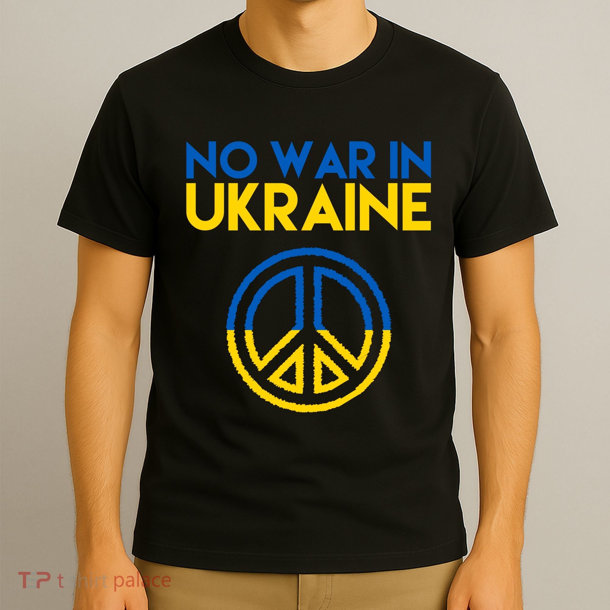No War In Ukraine Peace T-Shirt