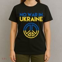 No War In Ukraine Peace T-Shirt thumb 4