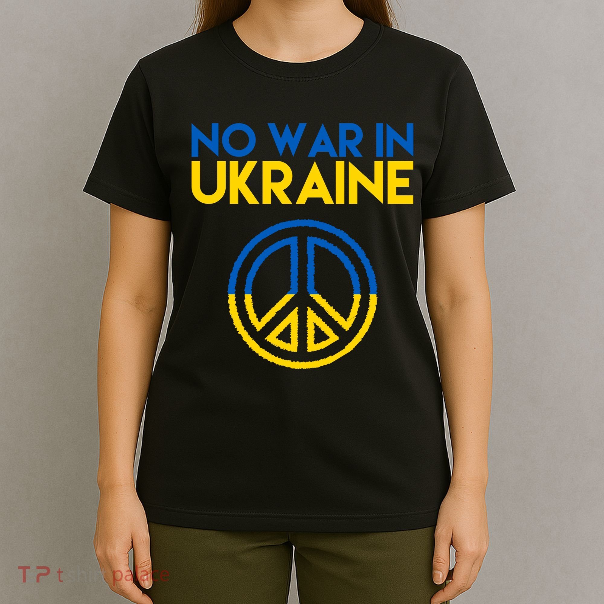 No War In Ukraine Peace T-Shirt