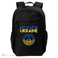 No War In Ukraine Peace Backpack thumb 0