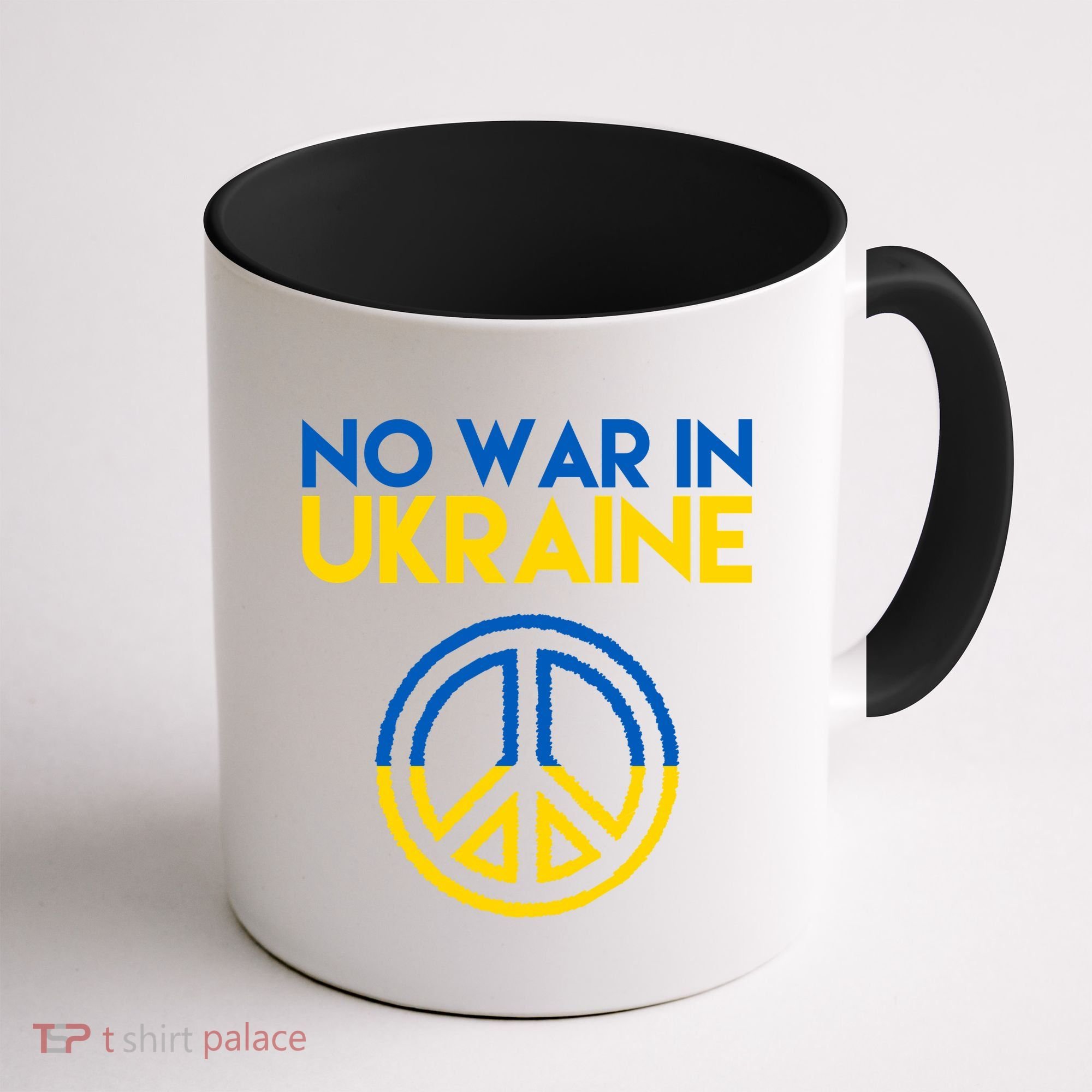 No War In Ukraine Peace Coffee Mug