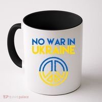 No War In Ukraine Peace Coffee Mug thumb 0