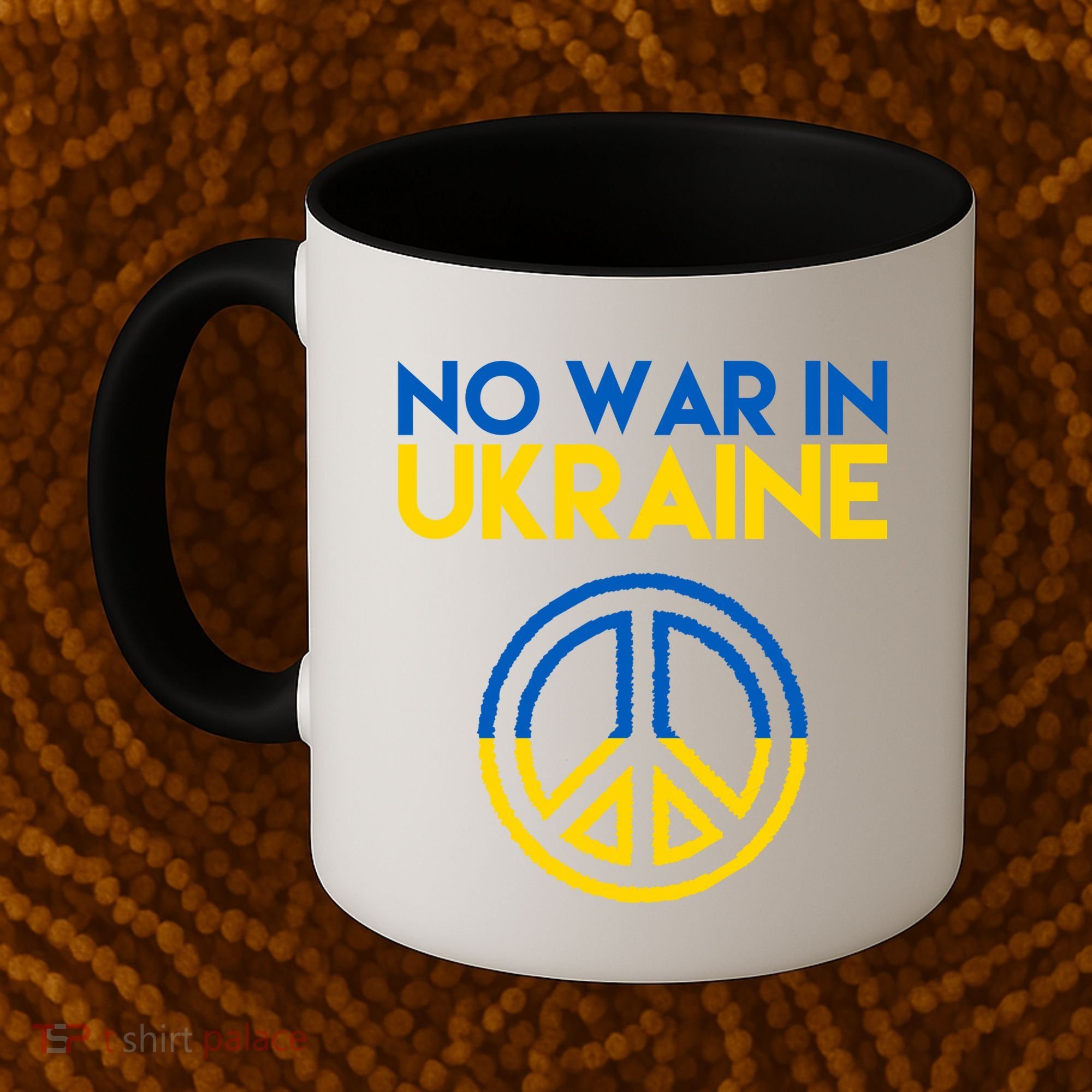 No War In Ukraine Peace Coffee Mug