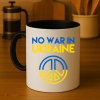 No War In Ukraine Peace Coffee Mug thumb 4