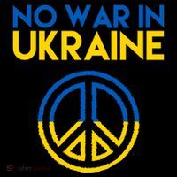 No War In Ukraine Peace Mousepad thumb 1