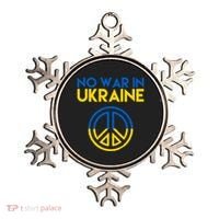 No War In Ukraine Peace Ornament thumb 0
