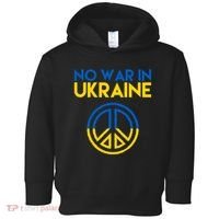 No War In Ukraine Peace Toddler Hoodie thumb 0