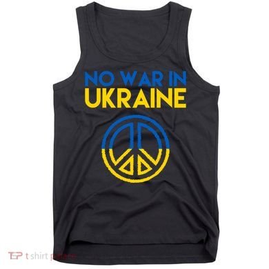 No War In Ukraine Peace Tank Top