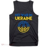 No War In Ukraine Peace Tank Top thumb 0