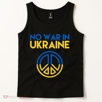 No War In Ukraine Peace Tank Top thumb 2