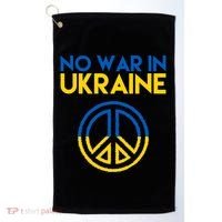 No War In Ukraine Peace Golf Towel thumb 0