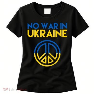 No War In Ukraine Peace Women's T-Shirt