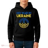 No War In Ukraine Peace Kids Hoodie thumb 4