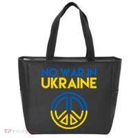 No War In Ukraine Peace Tote Bag thumb 0