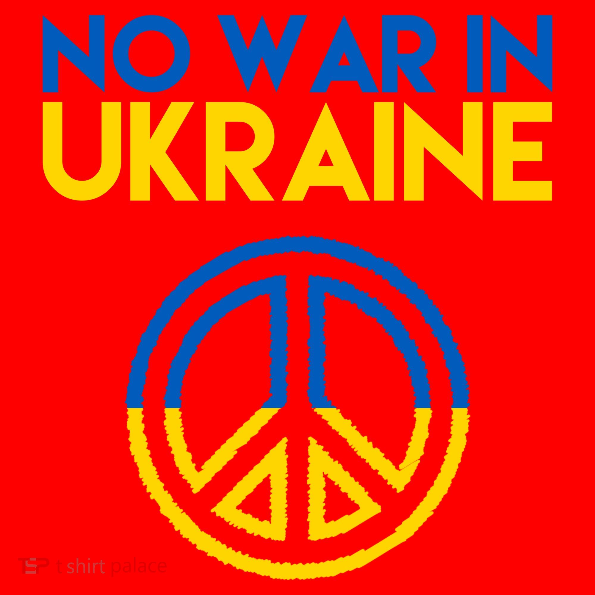 No War In Ukraine Peace Santa Hat