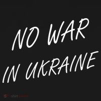 No War In Ukraine I Stand For Ukraine Coaster thumb 2