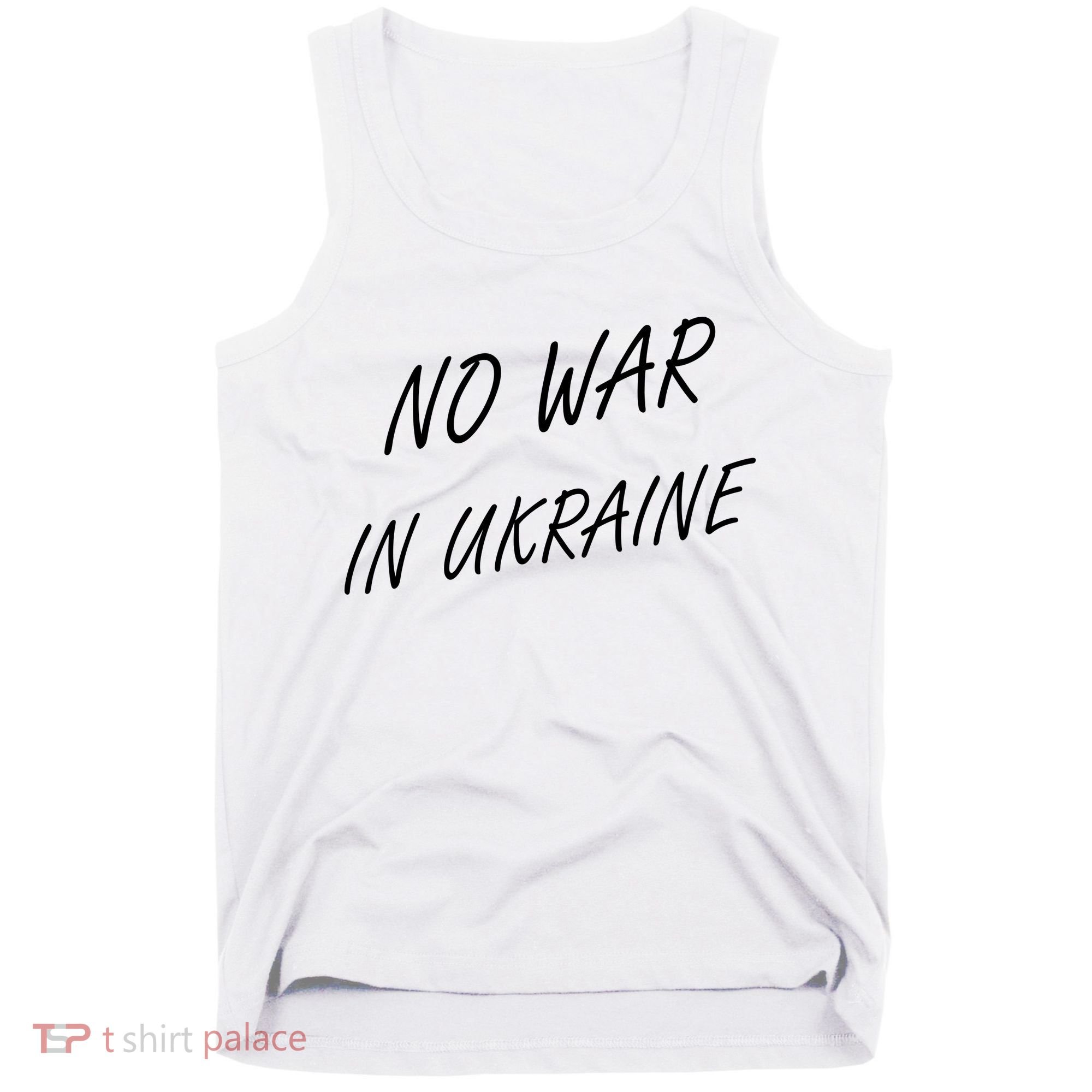 No War In Ukraine I Stand For Ukraine Tank Top