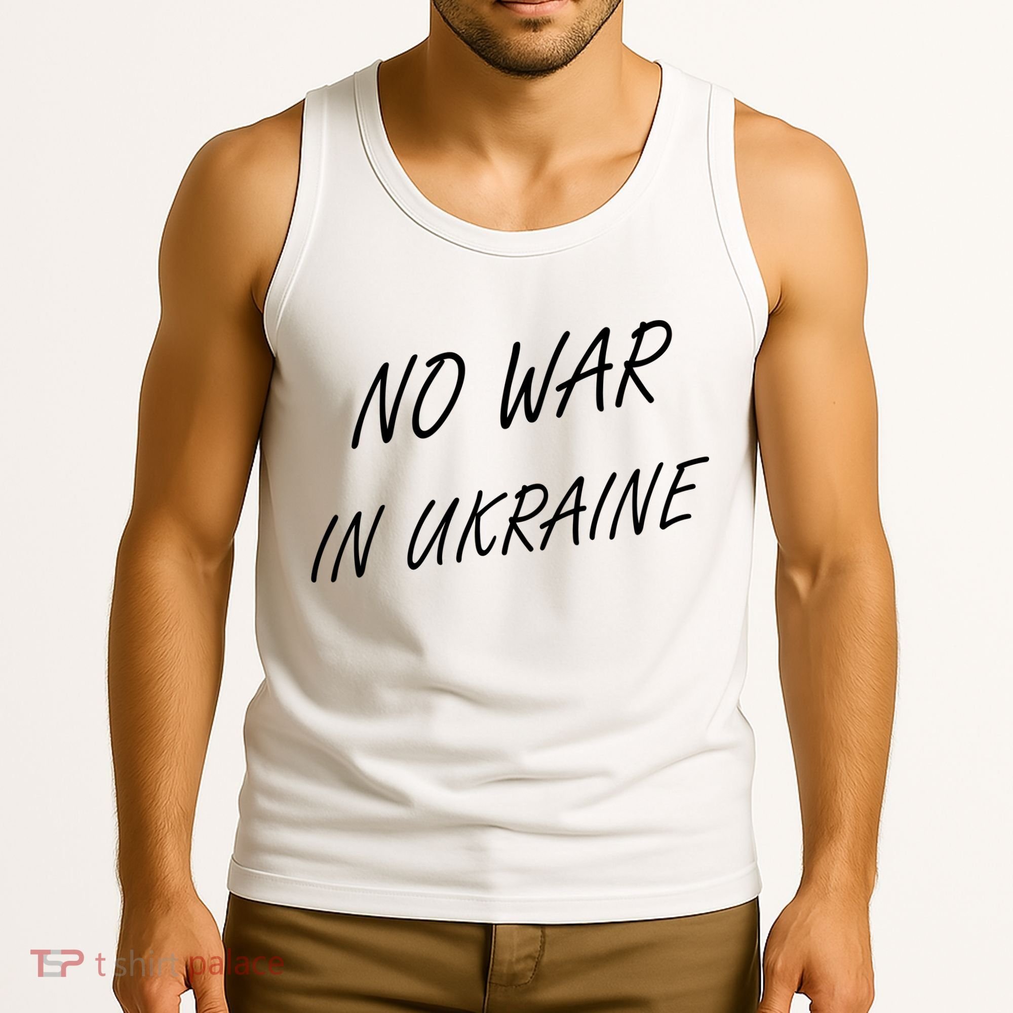 No War In Ukraine I Stand For Ukraine Tank Top