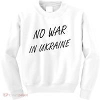 No War In Ukraine I Stand For Ukraine Kids Sweatshirt thumb 0