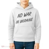 No War In Ukraine I Stand For Ukraine Kids Hoodie thumb 4