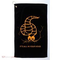 Neurax Worm Golf Towel thumb 0