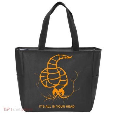 Neurax Worm Tote Bag