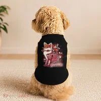 North West Native American Fox Pattern Doggie Tank thumb 2