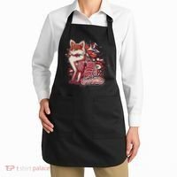 North West Native American Fox Pattern Apron thumb 2