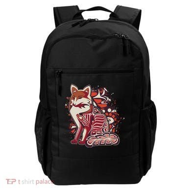 North West Native American Fox Pattern Backpack