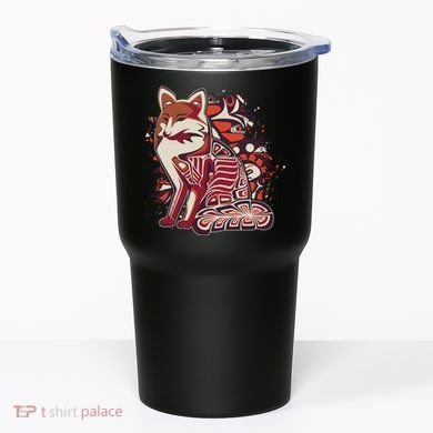 North West Native American Fox Pattern Tumbler