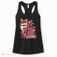 North West Native American Fox Pattern Women's Tank Top thumb 0