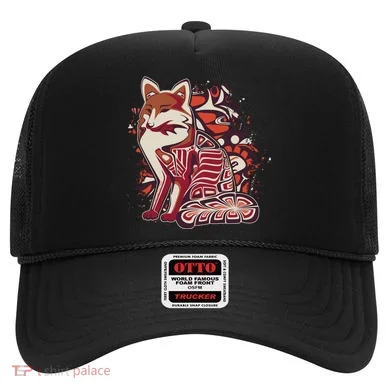 North West Native American Fox Pattern Hat