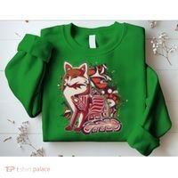 North West Native American Fox Pattern Sweatshirt thumb 2