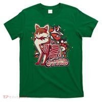 North West Native American Fox Pattern T-Shirt thumb 0