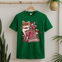North West Native American Fox Pattern T-Shirt thumb 2